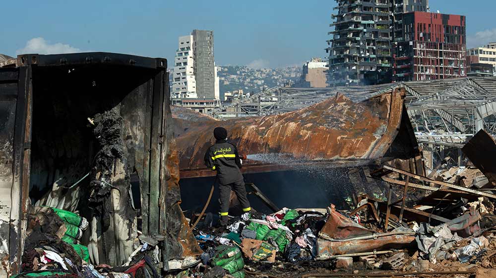 الاحتياجات الصحية والنفسية الاجتماعية في أوجها وسط الحطام في بيروت 