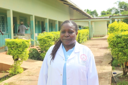Dr Sonia Bako, spécialiste en obstétrique et gynécologie soutenue par l'UNFPA dans le cadre du programme des Volontaires des Nations Unies.