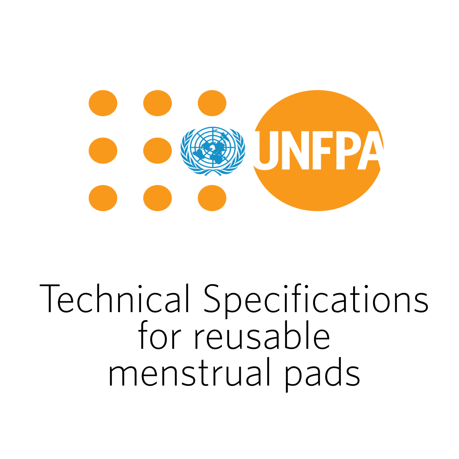 Technical Specifications for reusable menstrual pads
