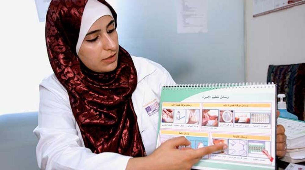 Among Syrian refugees, dispelling myths about contraceptives