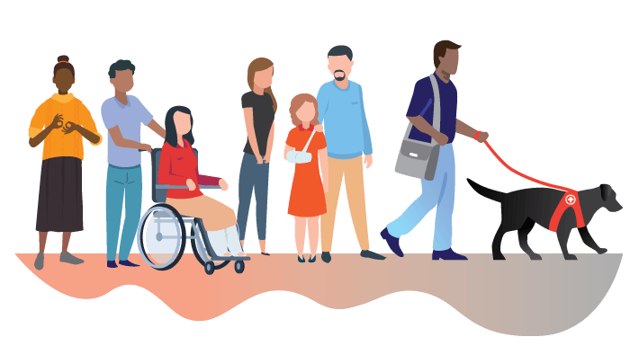 Persons with disabilities