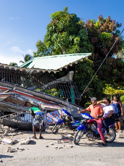 Haïti : Mettre en place une réponse humanitaire à un séisme terrible