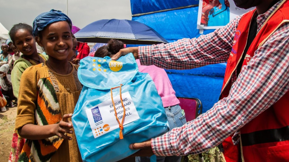 UNFPA and UNDP join forces to support dignity for women and girls in northern Ethiopia