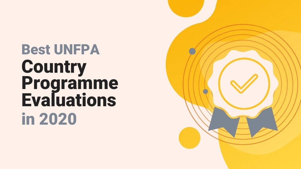 Best UNFPA country programme evaluations in 2020