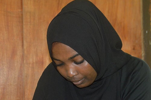 Fazlat Said Salim, in Comoros, says that when authorities take gender-based violence seriously, it helps return power to women. © UNFPA Comoros/Nasser Youssouf