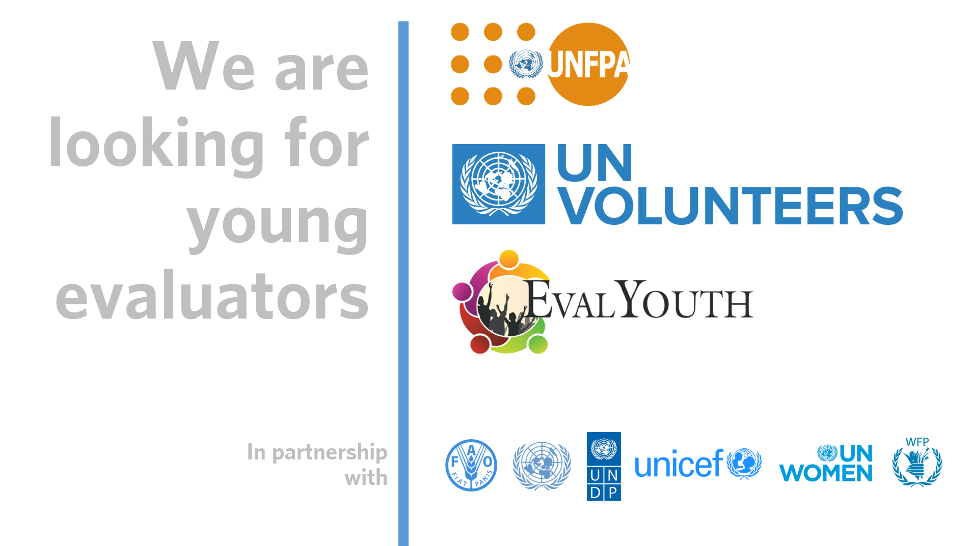 Strengthening the UN system's monitoring and evaluation capacity through the deployment of young evaluators