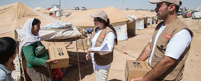 Dignity kits meet hygiene needs of displaced women and girls in Iraq