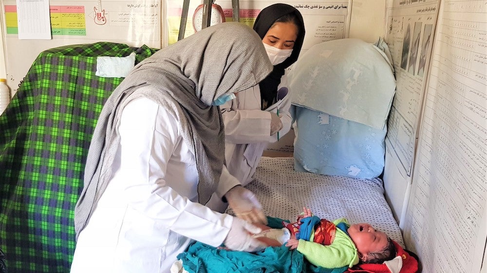 Commitment to supporting childbirth amid Afghanistan’s deteriorating security situation