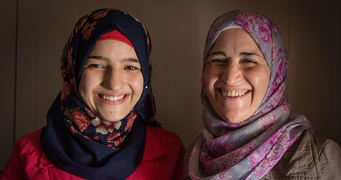 Refugee mother and daughter fight rocketing rates of child marriage 
