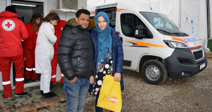 On the move: A new mobile clinic reaches refugee women in the Balkans
