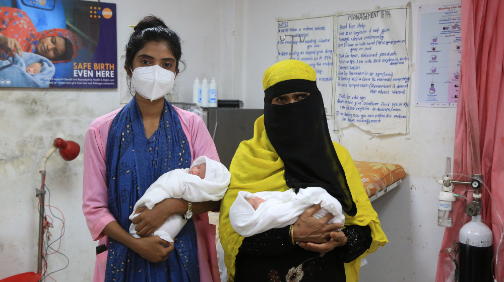 In her words: A heavy monsoon, a flooded hospital and twins on the way. A midwife’s story in Bangladesh 