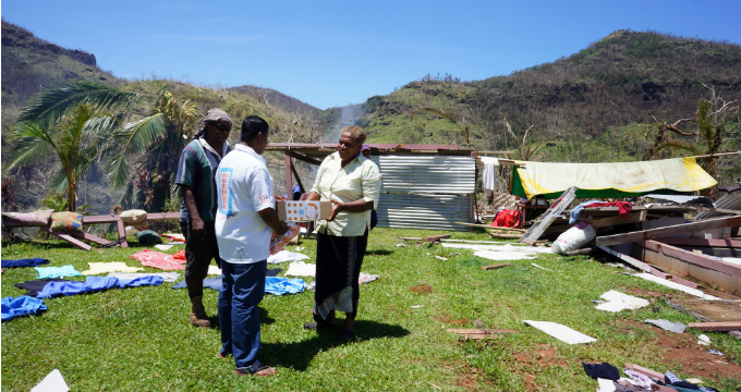 One month later: Getting critical services to pregnant women after Fiji’s Cyclone Winston 