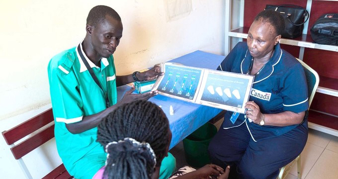 A father's campaign for midwives in South Sudan