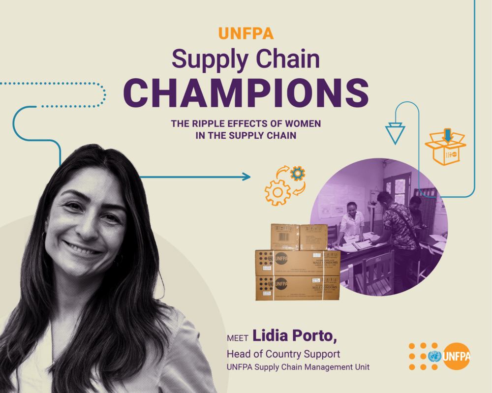 Lidia Port, Head of Country Support, UNFPA Supply Chain Management Unit