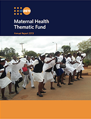 Maternal Health Thematic Fund: Annual Report 2013