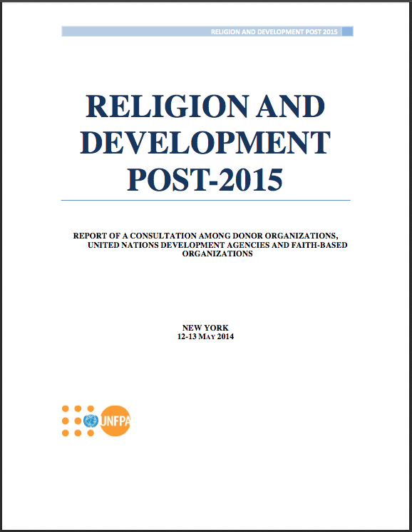 Religion and development post 2015
