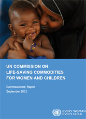 UN Commission on Life-Saving Commodities for Women and Children