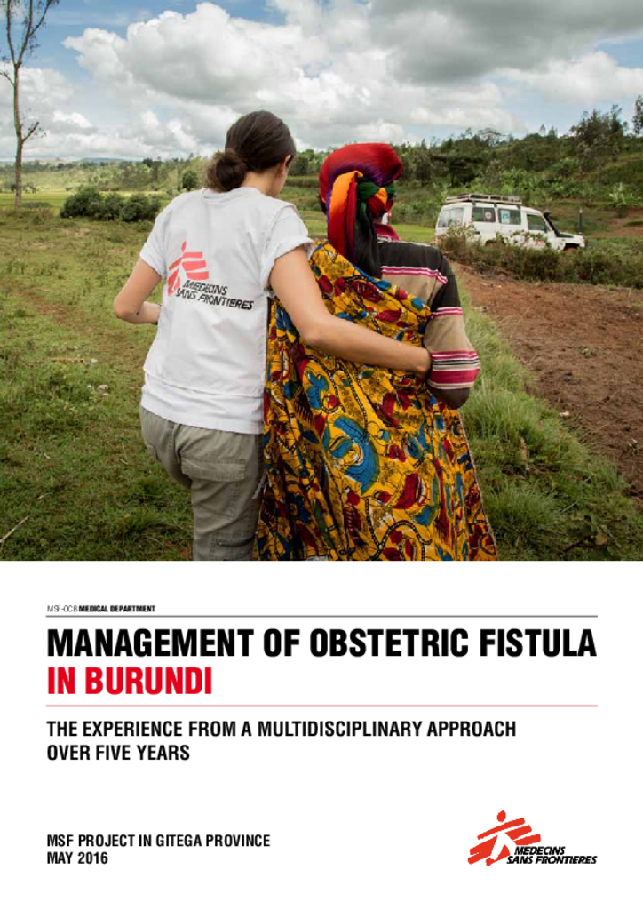 Management of Obstetric Fistula in Burundi