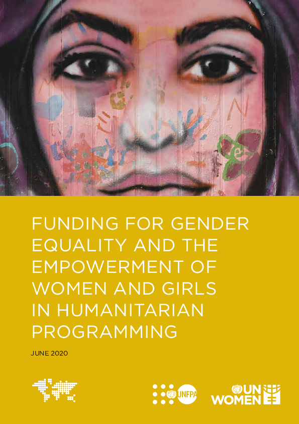 Funding for gender equality and the empowerment of women and girls in humanitarian programming