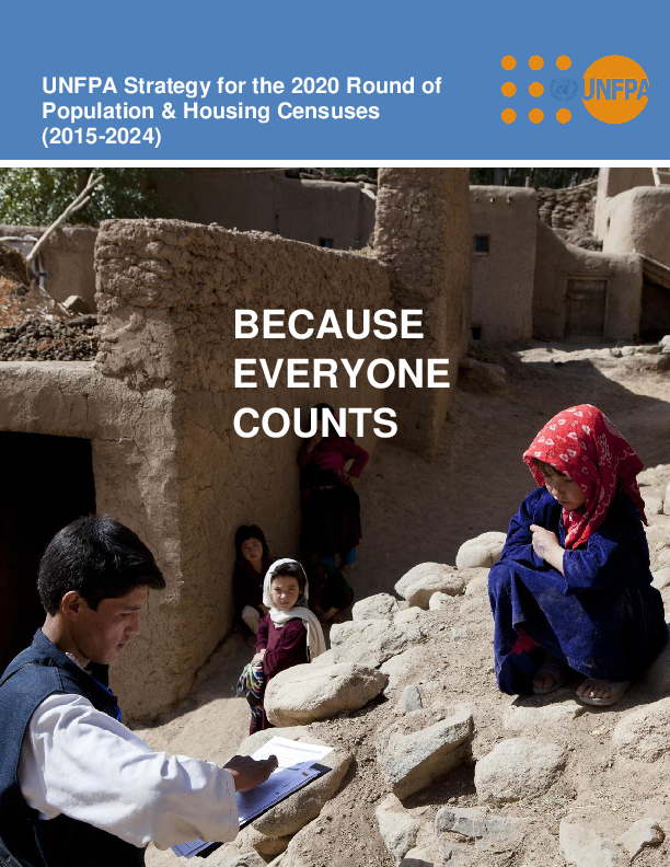 UNFPA Strategy for the 2020 Round of Population & Housing Censuses (2015-2024)