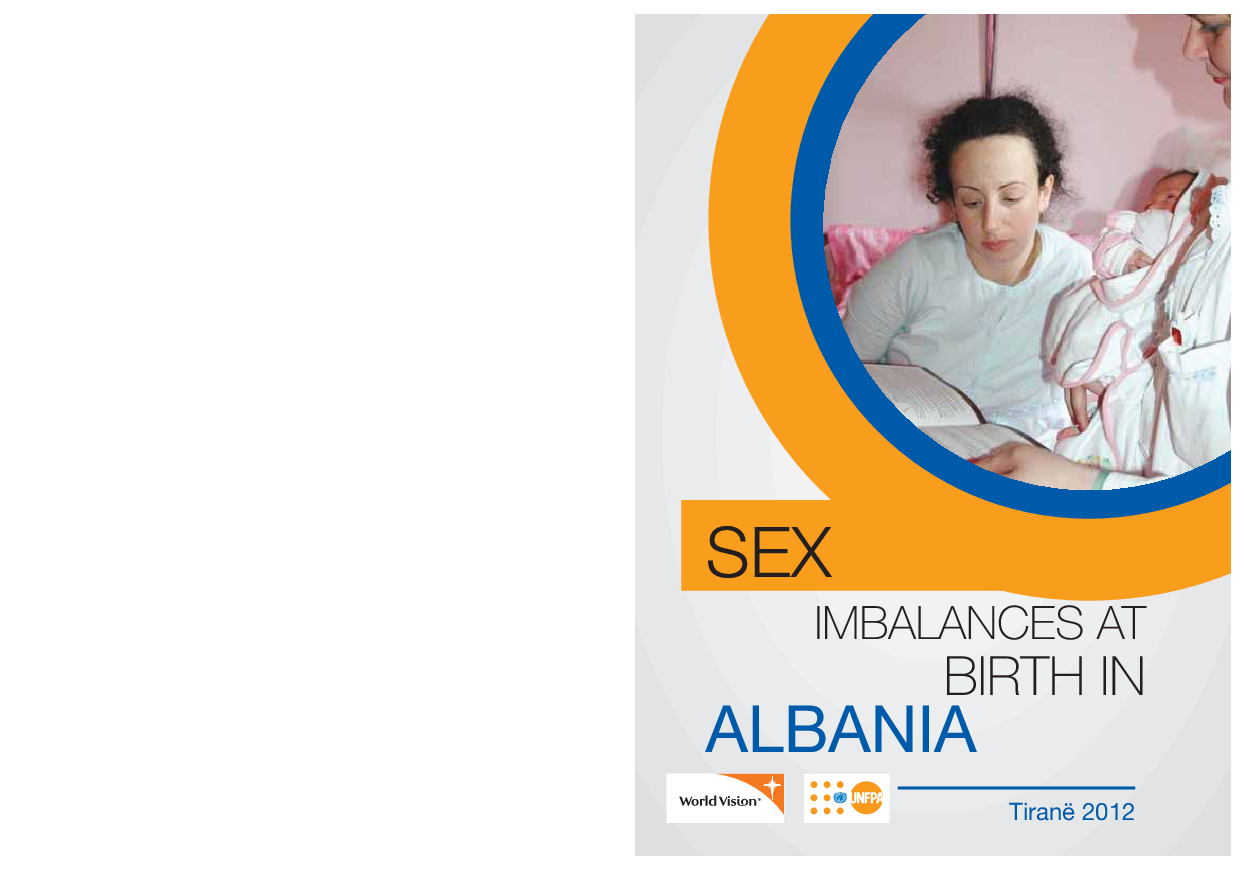 Sex Imbalances at Birth in Albania