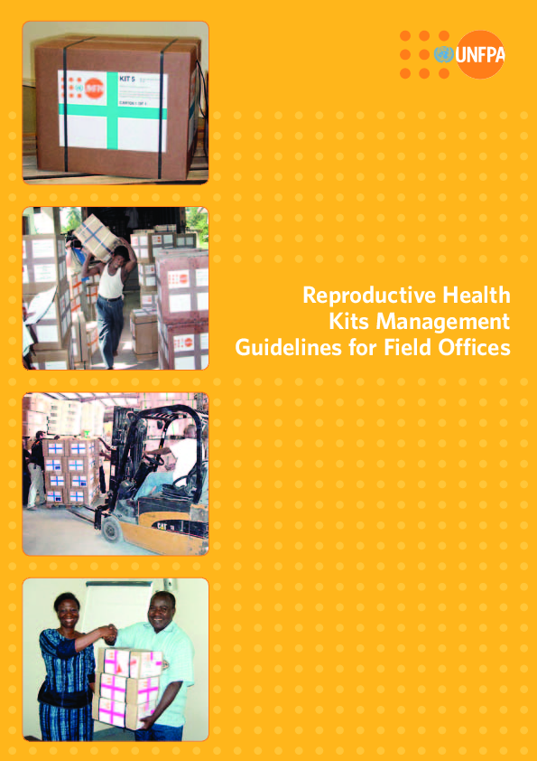 Reproductive Health Kits Management Guidelines for Field Offices