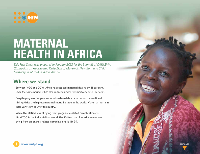 Maternal Health in Africa