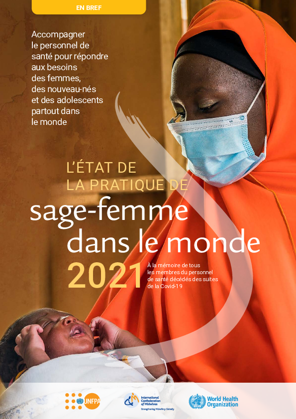 L’État de la pratique de sage-femme dans le monde 2021 : Fiche de synthèse