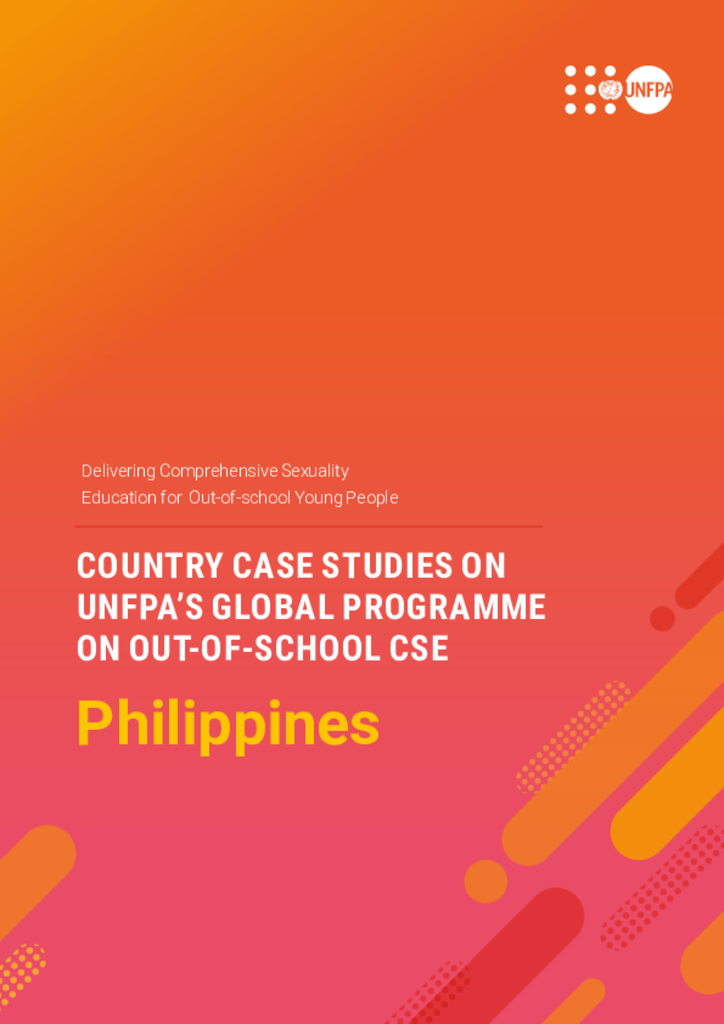 Philippines: Country case studies on out-of-school comprehensive sexuality education