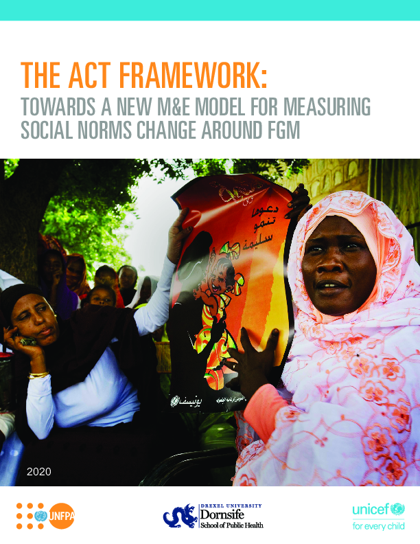 The Act Framework: Towards A New M&E Model For Measuring Social Norms Change Around FGM