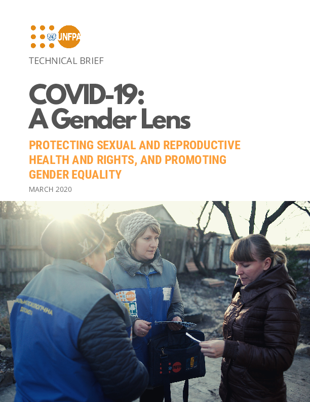 COVID-19: A Gender Lens