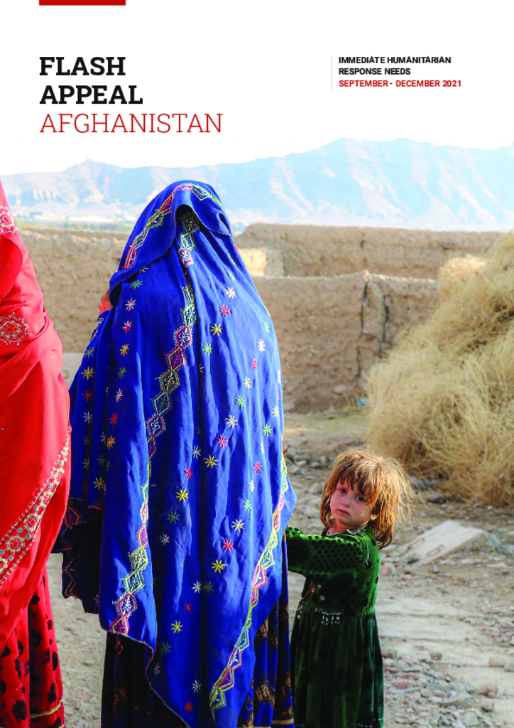 OCHA  Flash appeal for Afghanistan 