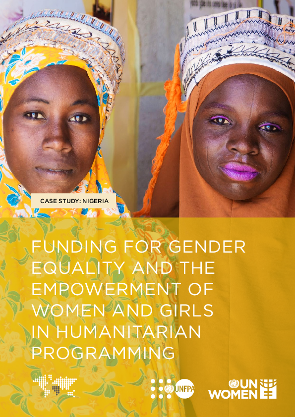 Nigeria: Funding for gender equality and the empowerment of women and girls in humanitarian programming