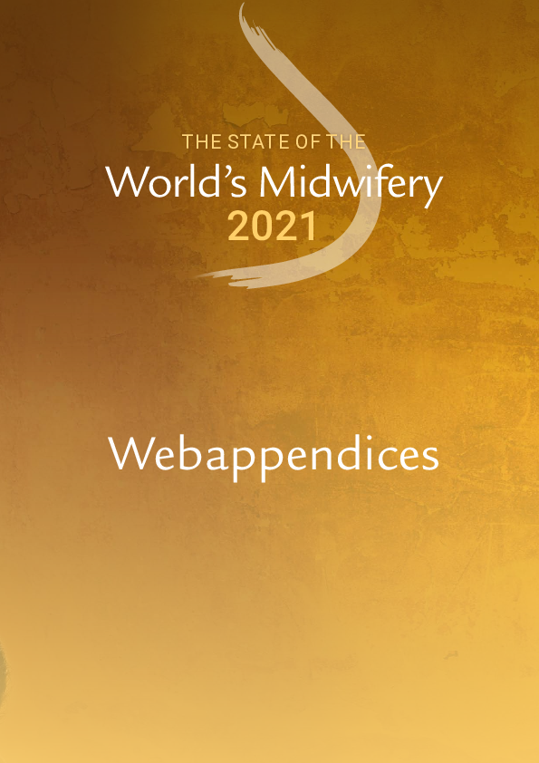 The State of the World’s Midwifery 2021: Webappendices