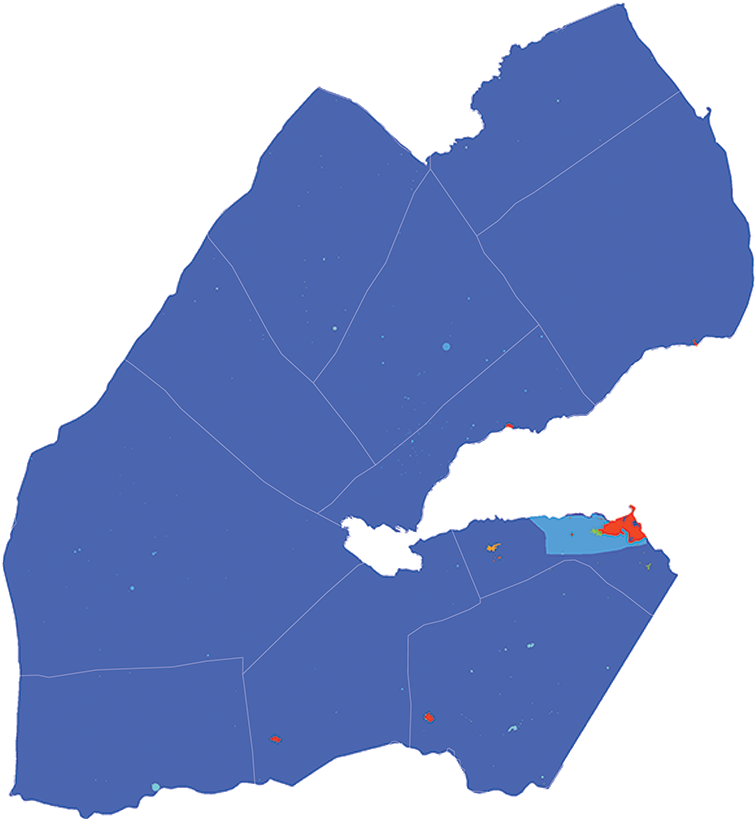 Djibouti - Number and distribution of pregnancies (2012)