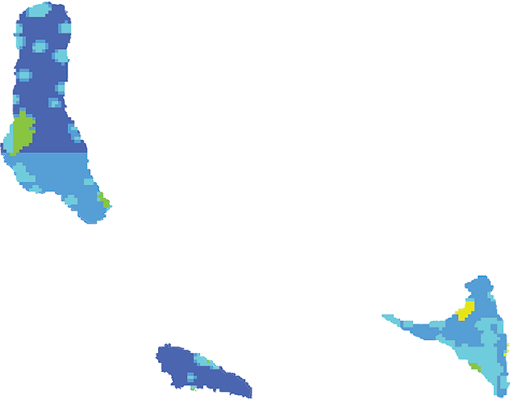 Comoros - Number and distribution of pregnancies (2012)