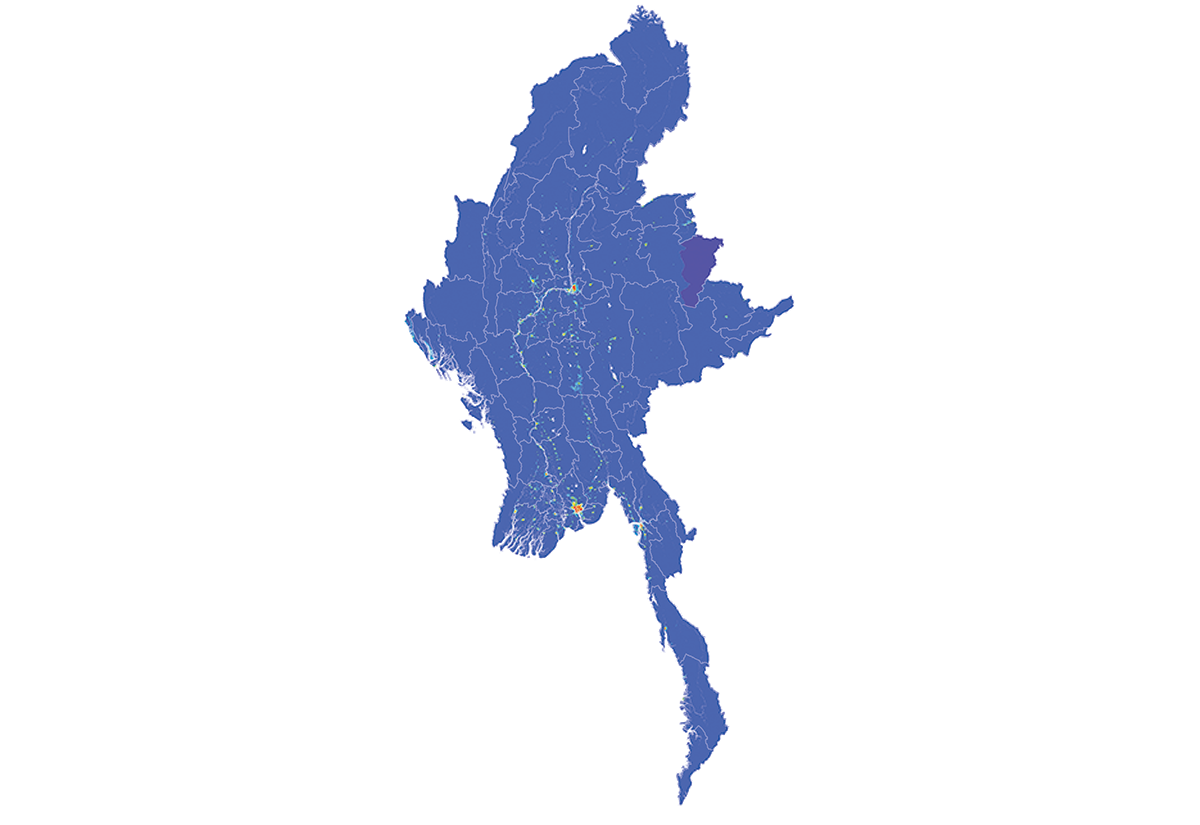 Myanmar - Number and distribution of pregnancies (2012) Myanmar - Number and distribution of pregnancies (2012)