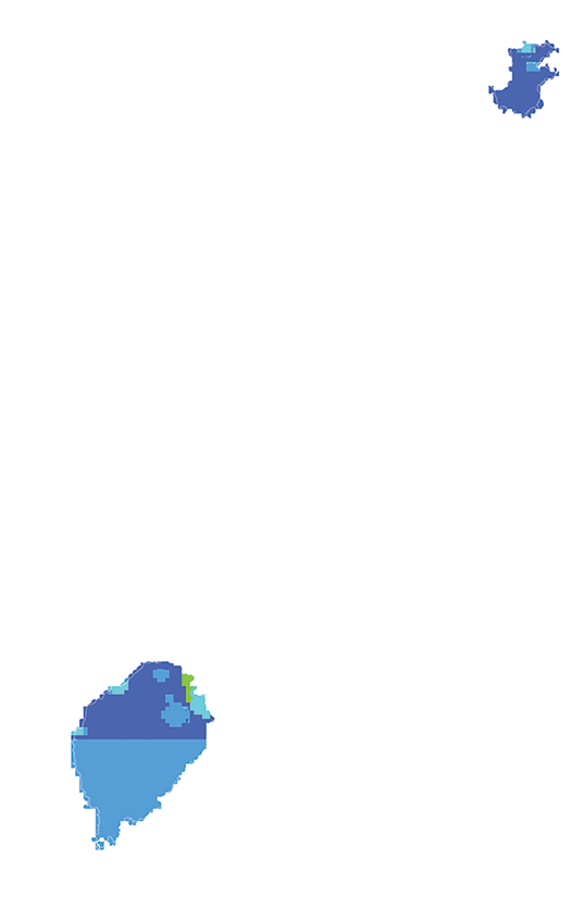 Sao Tome and Principe - Number and distribution of pregnancies (2012)