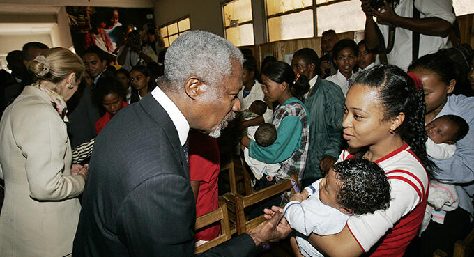 Déclaration de la Directrice exécutive de l'UNFPA, Natalia Kanem, sur le décès de l'ancien Secrétaire général Kofi Annan