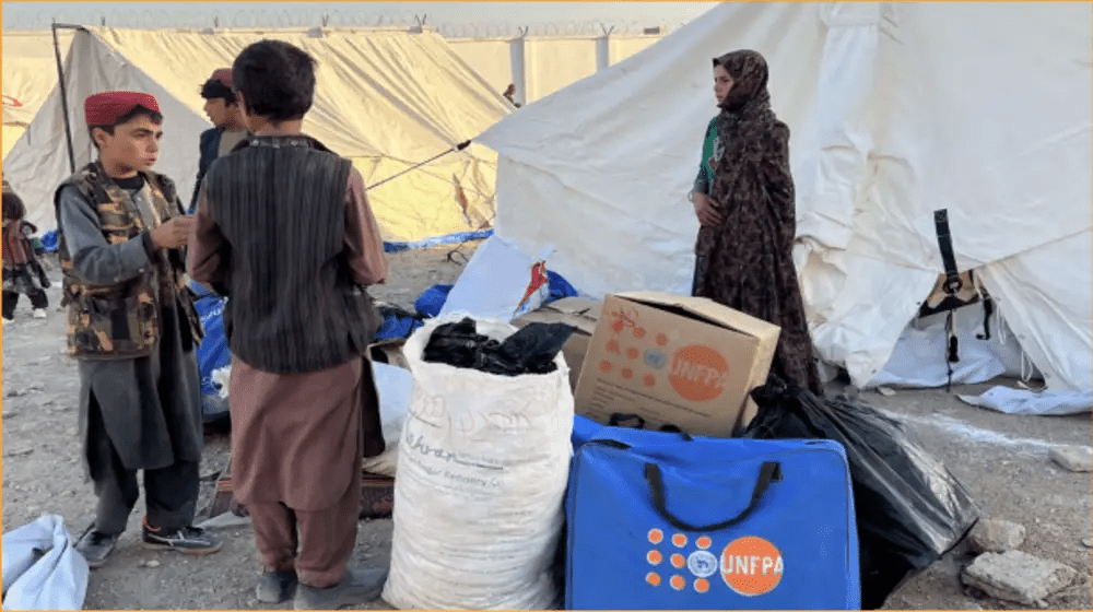 UNFPA Afghanistan Situation Report (Herat Province) #4: 13-16 October 2023