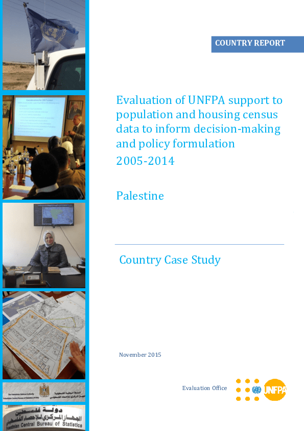Evaluation of UNFPA support to population and housing census data to inform decision-making and policy formulation