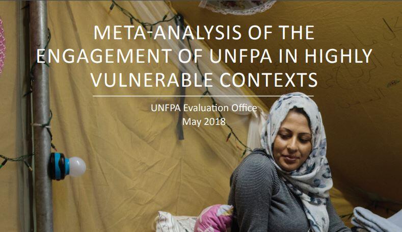Meta-analysis of the engagement of UNFPA in highly vulnerable contexts