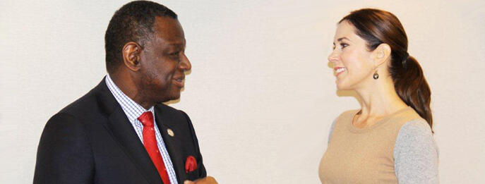 UNFPA Patron Promotes Safe Motherhood and Joins High-level Task Force on ICPD