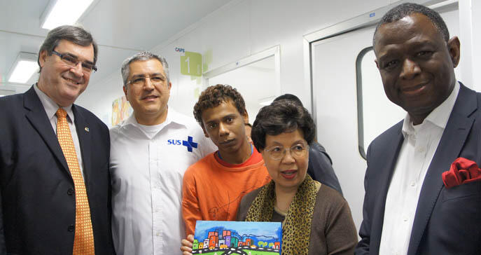 Executive Director Visits Rocinha, One of South America’s Largest Slums