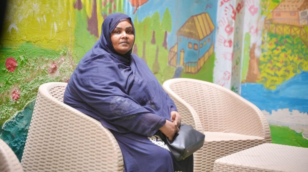 “Sanad es su salvavidas”: En un espacio seguro del UNFPA en Egipto apoyando a las mujeres que huyen del conflicto en Sudán
