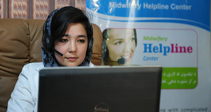 Midwifery hotline offers emergency support in Afghanistan