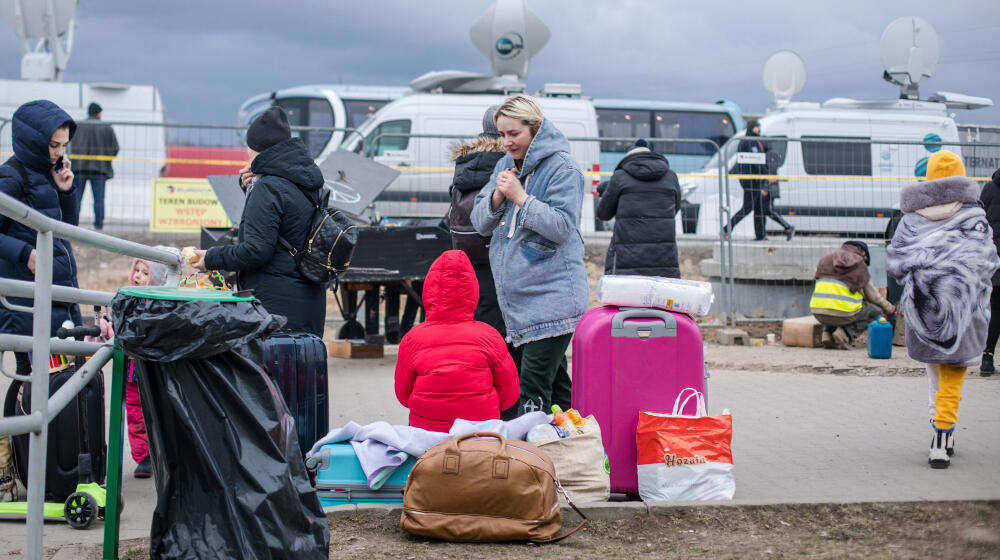 Ukrainian refugees build new lives far from home 