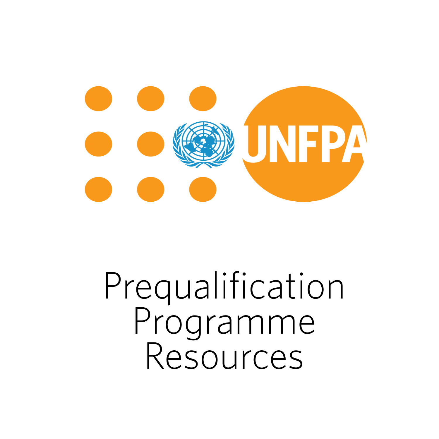 UNFPA Prequalification Programme Resources