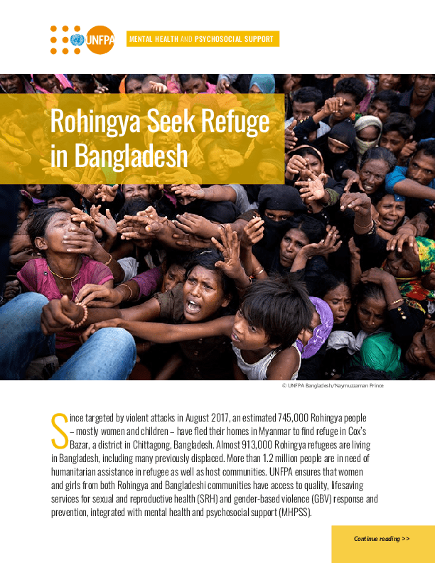 Rohingya Seek Refuge in Bangladesh