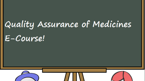 Quality Assurance of Medicines E-Course Logo